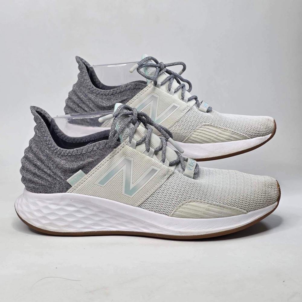 New Balance Fresh Foam Roav Sneakers Men's 8 Women's 9.5 Gray Teal Running Shoes